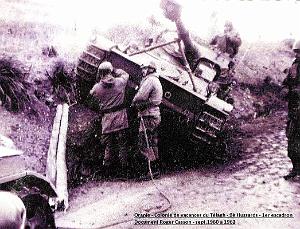 Le Telagh - Colonie de Vacances - 9e Hussards - Depannage Char - 1960 
